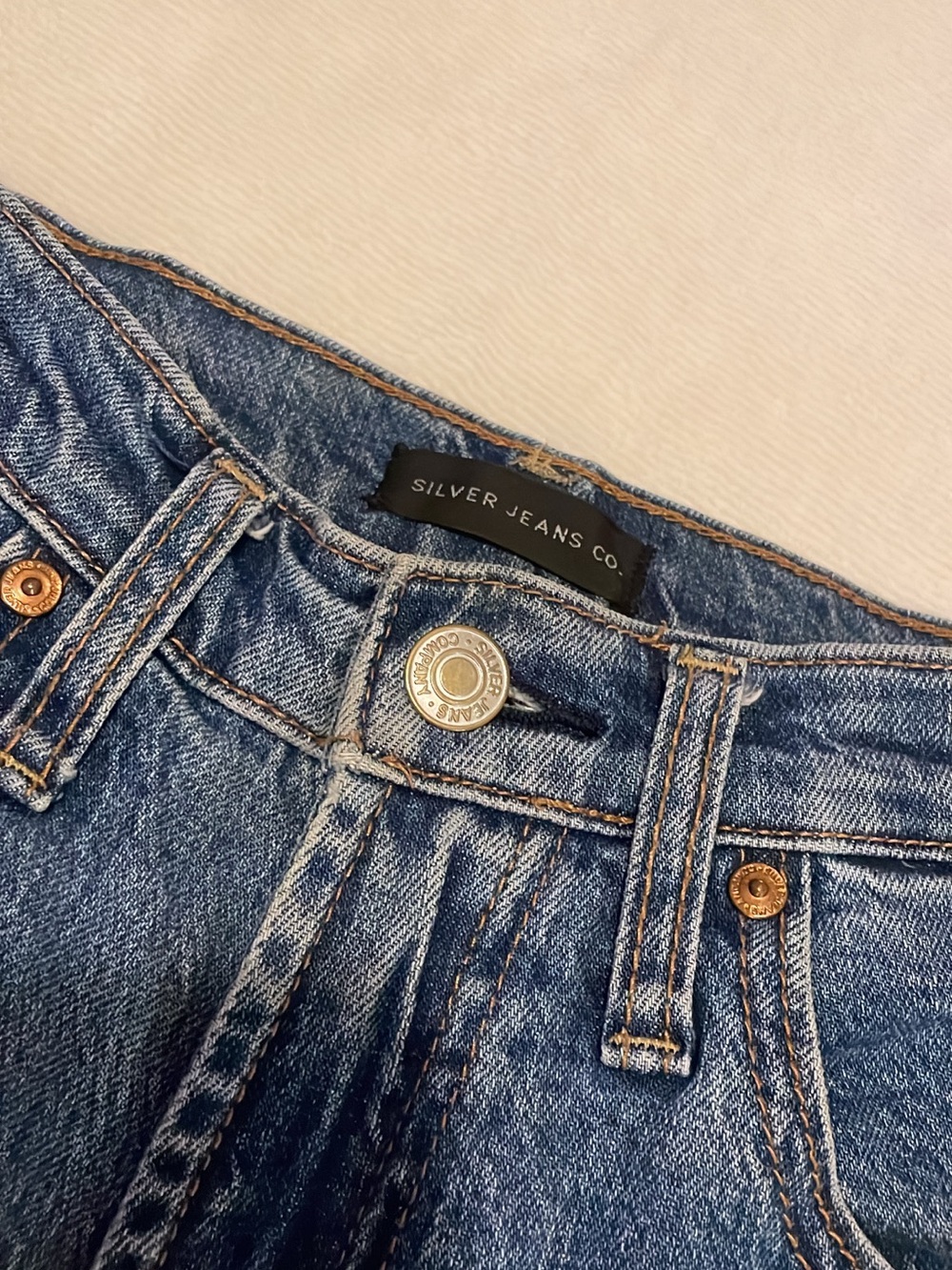 Silver Jeans Co. Highly Desirable High Rise Straight Leg Jeans - Picture 4 of 7